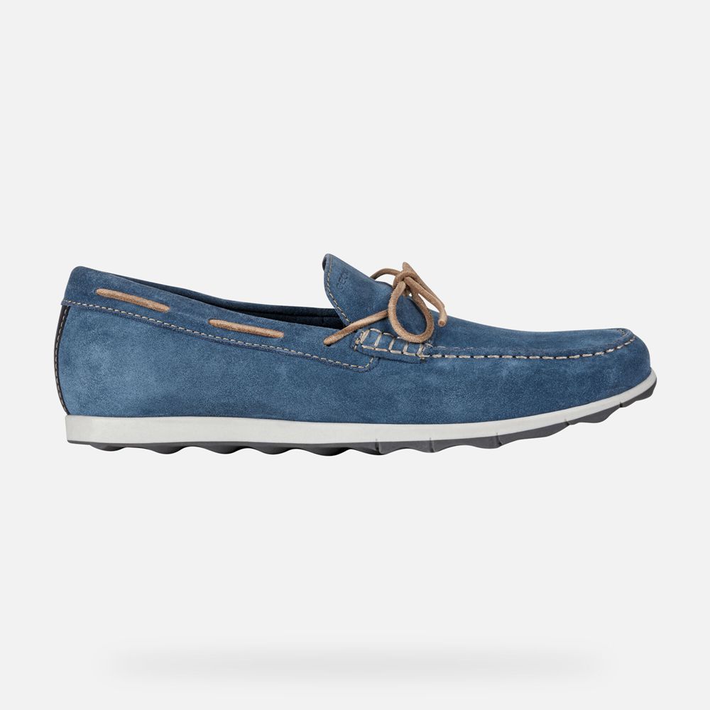 Mocassin Geox Calarossa - Bleu - Homme 854721-WEM